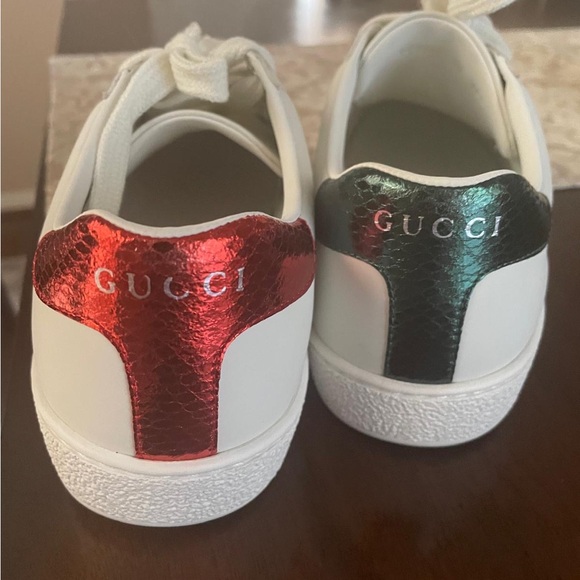 Gucci Ace Bee Embroidered sneakers - Picture 4 of 6